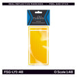 O Scale Railroad Locomotive Yellow Reflective Sill Stripes Set | Fusion Scale Graphics
