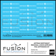 HO Scale Amtrak Northeast Regional Amfleet Logos Decal Set | Fusion Scale Graphics