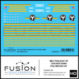 HO Scale Belt Railway of Chicago SD60 380 Locomotive Decal Set
