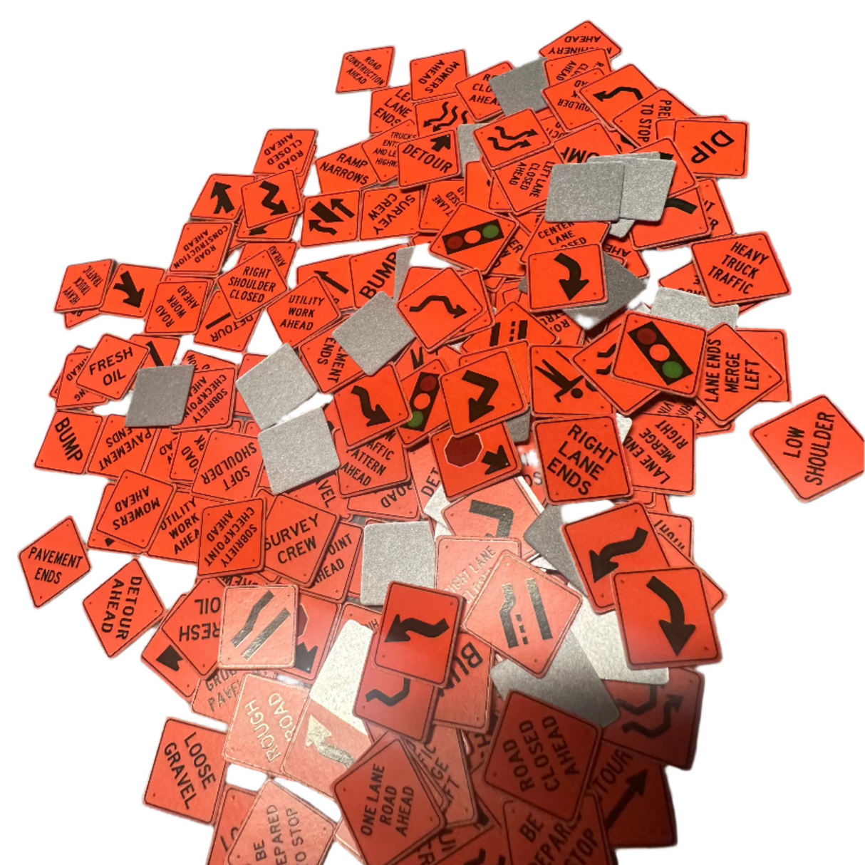 Fusion Scale Graphics Neon Orange Signs Color Sample