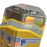 Locomotive Window Iridescent Effect Film Set | Holographic Window Film for Model Trains