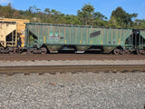 HO Scale MWMX Ex CNW Covered Hoppers Patch Decal Set