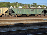 HO Scale MWMX Ex CNW Covered Hoppers Patch Decal Set