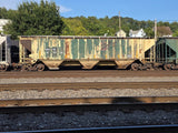 HO Scale MWMX Ex CNW Covered Hoppers Patch Decal Set