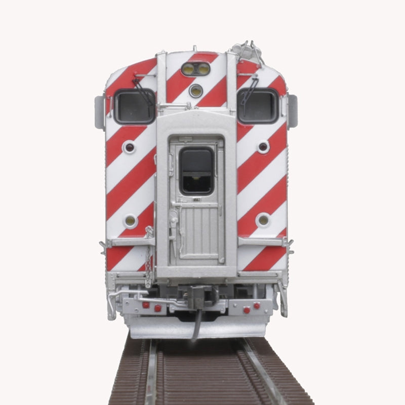 Atlas HO Scale Metra Nippon Sharyo Type 8500 Bi-Level Commuter Cab Car Front