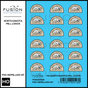 HO Scale North Dakota Mills Pressure Side Hopper Logos Decal Set