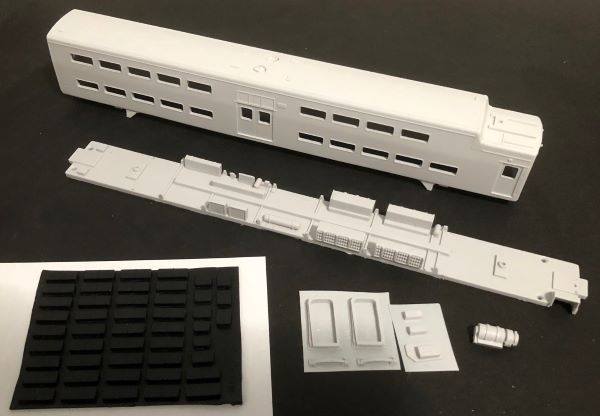 HO Scale Highliner MU Car Kit (Metra, RTA, IC)