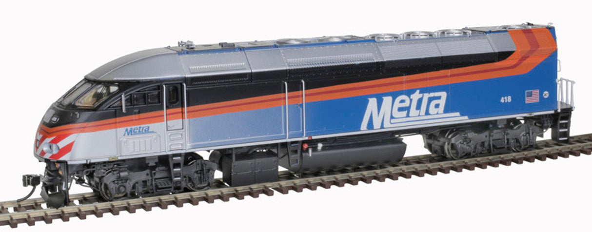 Atlas HO Scale Metra MP36 418 DCC Sound