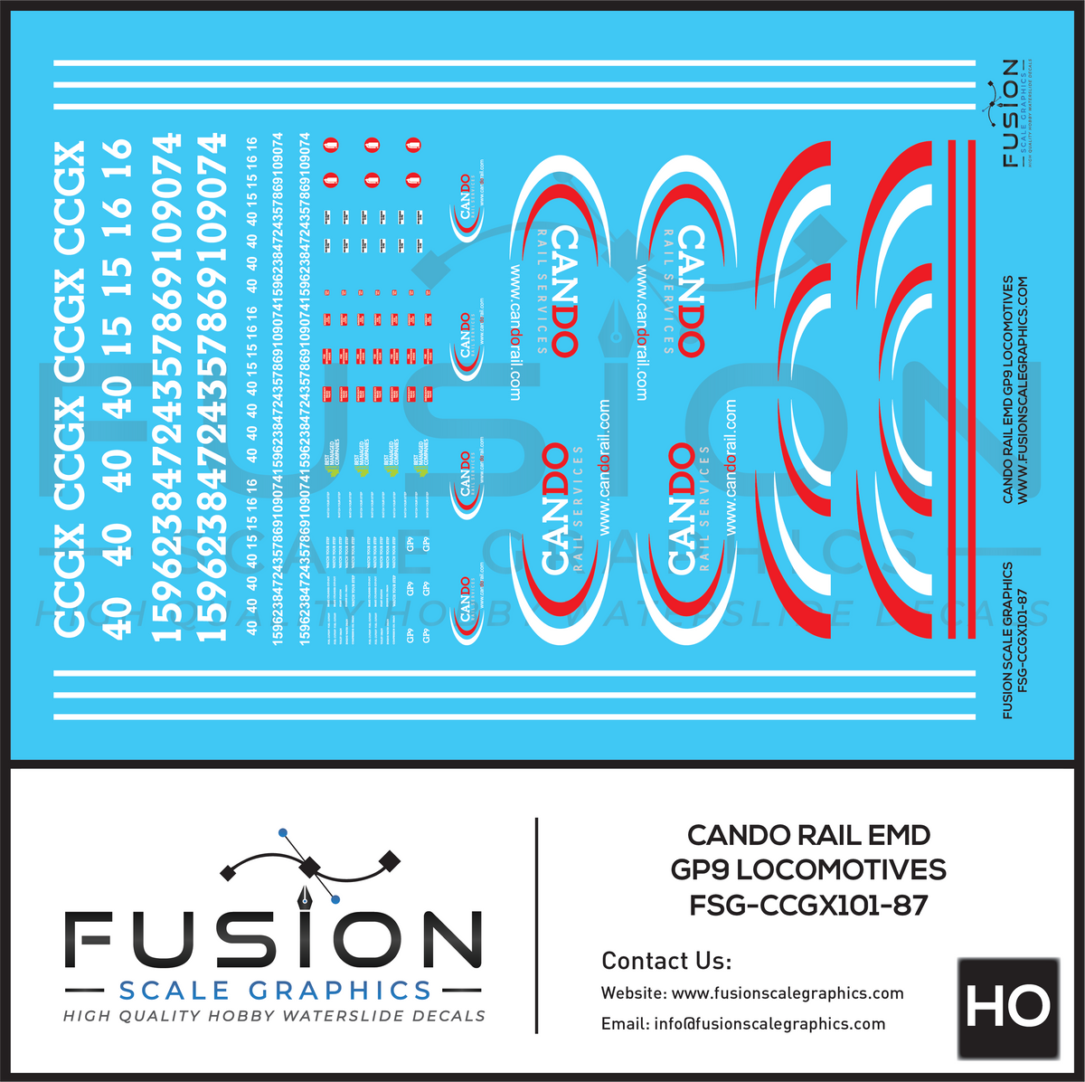 Cando Rail – Fusion Scale Graphics