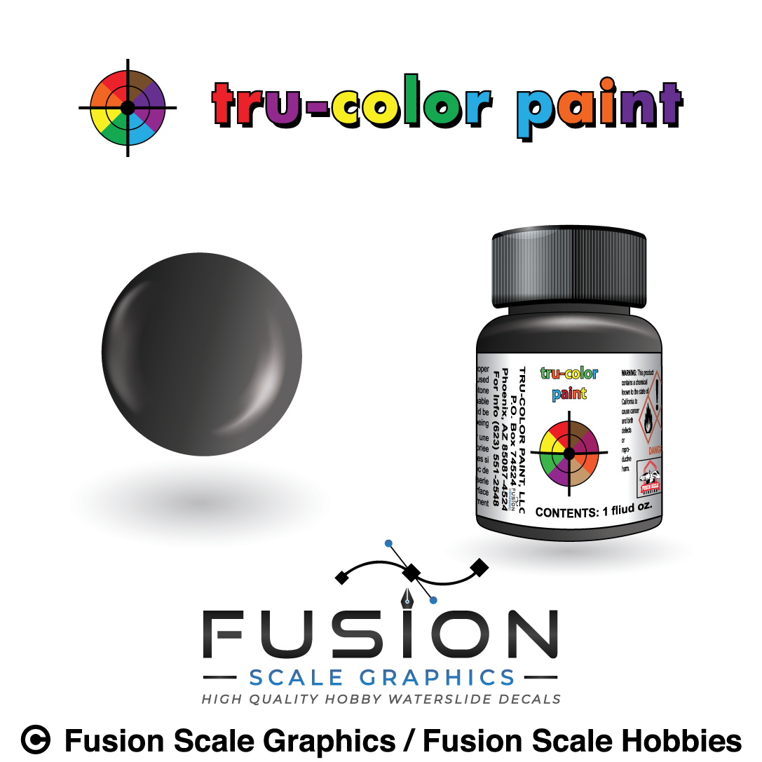 Tru Color Paint CP Rail Gray 1oz   FLO414251